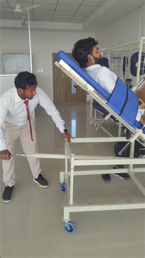 #tilting #table #physio #physiotherapist #college #mangalayatanuniversity