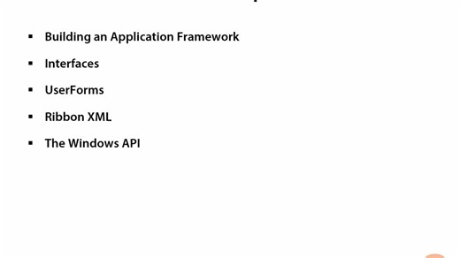 Excel Application Development with VBA