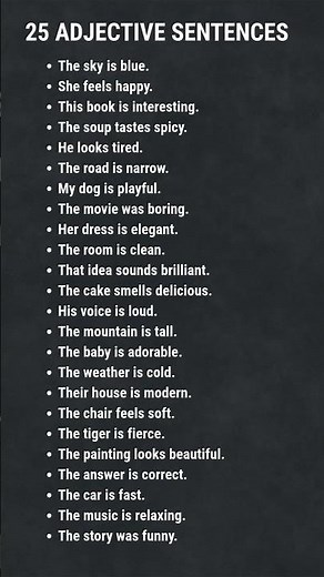 25 Powerful Adjectives to Boost Your English Vocabulary | Learn with Example Sentences