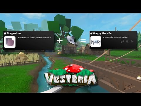 [ROBLOX] Gorgog Guardian Mini-boss w/ LVL 50 CLERIC and GETTING GORGOG MECH PET in Vesteria