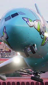 China Airlines Toy Story A330 over Taj Mahal – Pixar magic meets royal beauty #aviation #a330 #chinaairlines | Fly Wings Aviation