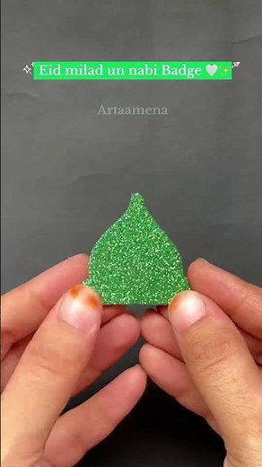 EID MILAD CRAFT | MILADUNNABI CRAFT | 1500 YEARS OF MILAD-UN-NABI SPECIAL BROOCH #miladunnabi #1500