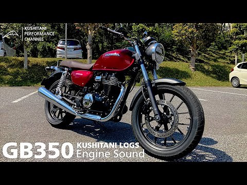 HONDA GB350 エンジンの音｜KUSHITANI LOGS