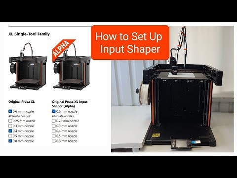 Input Shaper on the Prusa XL is FINALLY here! How fast is it? How do you set it up?
