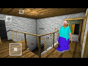 Minecraft Granny | Minecraft Granny Full Sewer Escape Gameplay | Granny Mod | New Mod