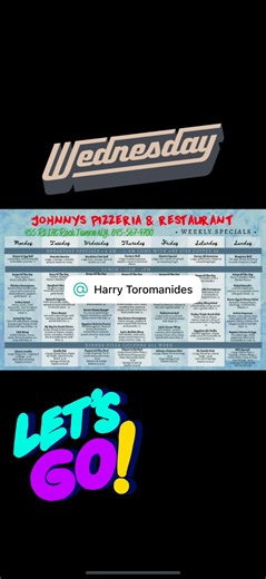 Happy Wednesday everyone! Here are our current specials. If you know you know. | Johnny's Pizza