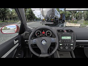 Volkswagen Golf 5 2008 | ETS 2 | Steering Wheel Gameplay