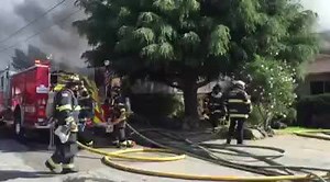 2.9K views · 89 reactions | VIDEO: Firefighters are battling a house fire at 16656 Liberty St. in Ashland (unincorporated San Leandro). More info to come. | Alameda County Fire Department | Facebook