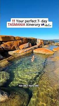 Tasmania Itinerary 7 days | Tasmania Travel Guide 🇦🇺 Tasmania Road Trip perfect itinerary