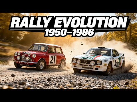 Rally Evolution 1950–1986 | From Classic Legends to Group B Monsters (Part 1)