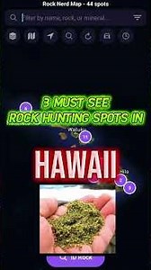 Hawaii Has GREEN SAND! 3 Great Places to Explore Rocks & Minerals 🌺🪨
