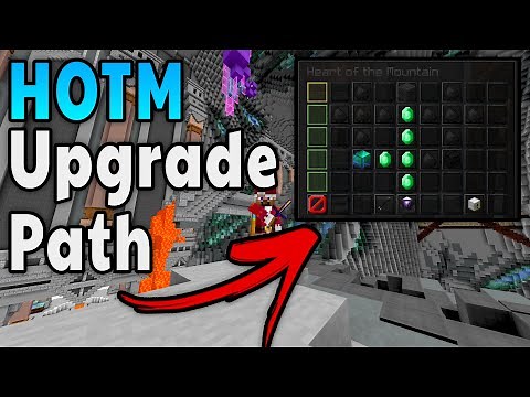 Hypixel Skyblock - Heart Of The Mountain Upgrade Path (Dwarven Mines)