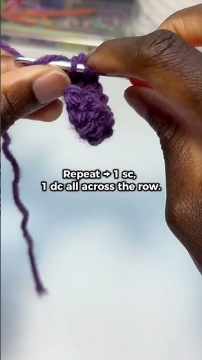 How to crochet a lemon peel stitch 🍋 Beginners friendly #crochetpatterns #crochetforbeginners