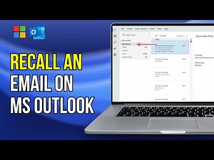How to Recall an email in Outlook (Complete Guide)