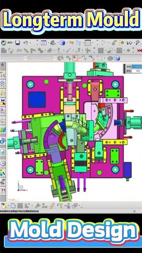 Longterm Mould is a foreign trade factory that specializes in mold design and manufacturing. #mold