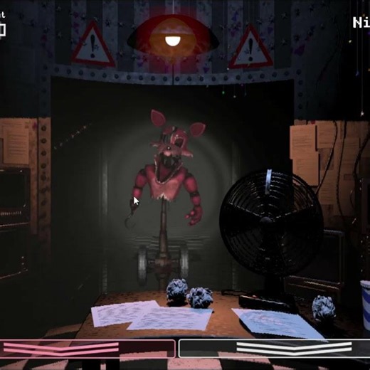 Nightmare Foxy on Wheels? FNaF 2 (FNaF Jumpscares)