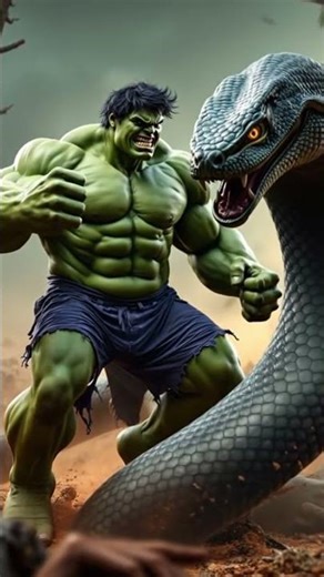 Hulk 🆚 SNAKE #hulk #snake #hulksmash #hulkshorts #hulksmash #hulking #hulklife #hulkbuster #hulk