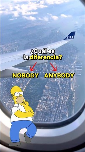 Aprende inglés Diferencias entre “Nobody” y “Anybody” #clasesingles #inglesencasa