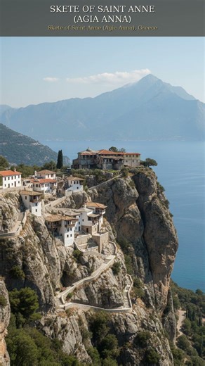 This forbidden life carved into a cliff #shorts #travel #hiddenplaces