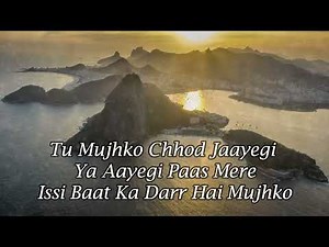 Barbaad - Jubin Nautiyal Karaoke with Lyrics