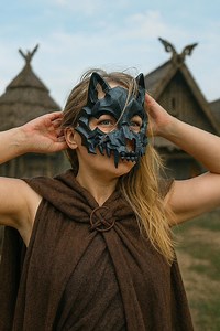 Mask for Halloween / Plastic Handmade Cosplay / Wolf Skull Bone Mask / Anime Costume / Spooky Season / Expedited Delivery Possible - Etsy