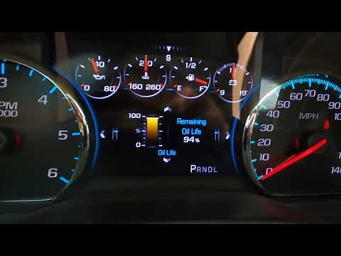 How To Reset Oil Life Gauge on 2014-2018 Silverado, Sierra, Tahoe, and Yukon