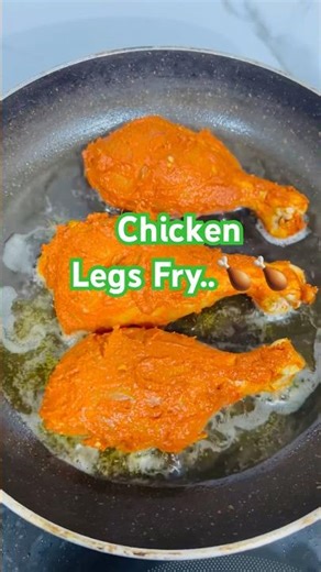 Chicken Leg Fry Recipe | Crispy & Juicy Fried Chicken Legs | Easy Homemade Chicken Fry #chickenleg