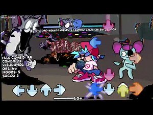 Cat Chase - Tom's Basement Show 2.0 (Vs Corrupted Tom) - FNF MOD