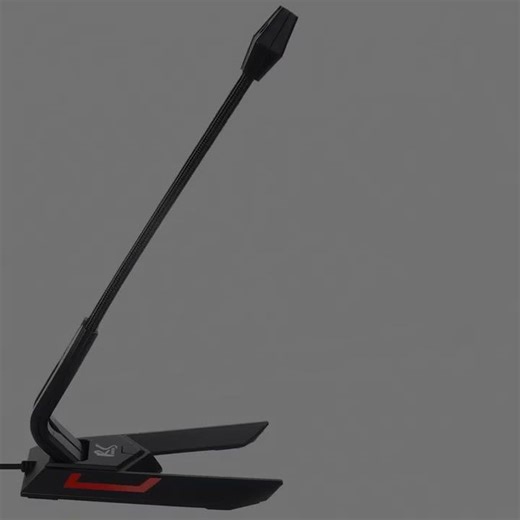 NanoRS RS710 Gaming Microphone Desktop Mic YouTube Streaming USB LED Backlight Windows USB Desktop