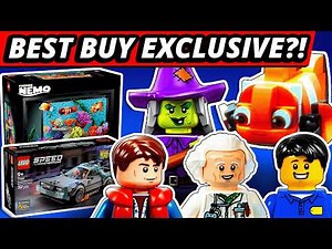 LEGO NEWS! Best Buy EXCLUSIVE?! 2026 Back to the Future! $480 Aquarium?! Finding Nemo?