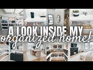 2024 NEW HOUSE ORGANIZED HOME TOUR | HOW I ORGANIZE MY HOME | SEE INSIDE MY ORGANIZED HOME 2024