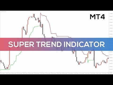 Super Trend Indicator for MT4 - BEST REVIEW