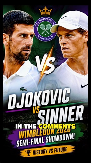 DJOKOVIC vs SINNER: Wimbledon 2026 Semi-Final Prediction Shocks Tennis Fans!