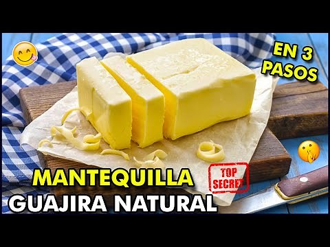 Como Hacer Mantequilla Casera con Leche de Vaca. ¿CUÁL es el SECRETO de la MANTEQUILLA CUBANA? NATA.