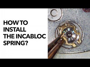 [1080p60] How to install the incabloc spring?