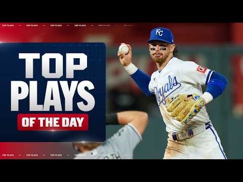 Top Plays in MLB from 4/9/26 (Myers' SUPERB catch at the wall, Witt Jr.'s insane double play, MORE!)