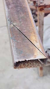 Perfect 50° Cut on Square Pipe | Pro Fabrication Skill” #fabrication #cutting #metalwork #tricks #craft | Mohd Rehan