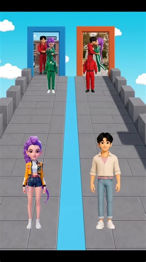 Jinu and Rumi #hunterx#kpopdemonhunters #USA🇺🇸 #gamestiktok #italianbrainrot❤️ #rumihuntrix #tungtungsahur