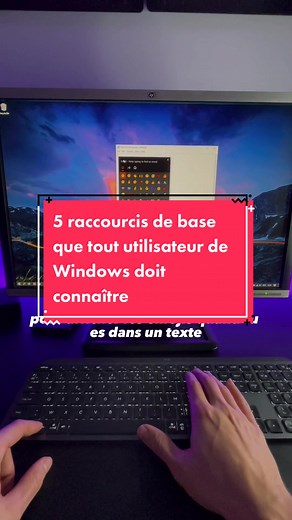 Voici les raccourcis que j’utilise quotidiennement sur mon PC. Il s’agit vraiment de la base de la base donc il faut absolument que tu les connaisses ! 🤓 #w#windowsw#windowsshortcutss#shorcutsp#pcd#debutantn#newpc