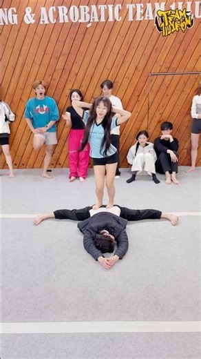 인간 다리⁉️😱 Human Bridge