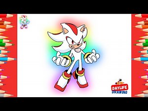How to Draw Hyper Shadow | Sonic The Hedgehog