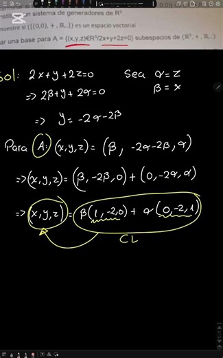 álgebra lineal EXAMEN