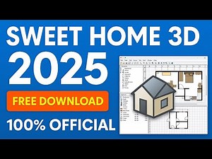 How to Download Sweet Home 3D 2025 | 100% Official Latest Version | Windows 10/11 || download sh3d
