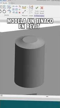 Cómo modelar un tinaco en revit | tanque de agua en revit #revit #revittutorial