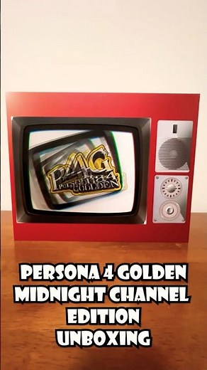 Persona 4 Golden Midnight Channel Edition Unboxing!
