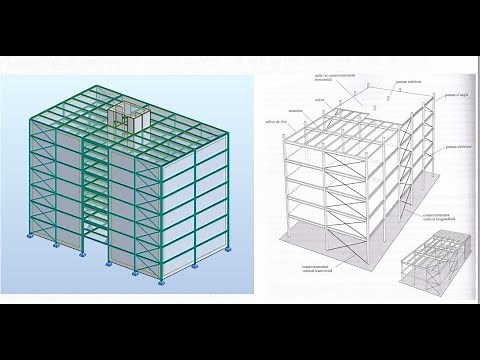 ROBOT STRUCTURAL ANALYSIS 2021: Bâtiment à ossature métallique-modélisation et chargement