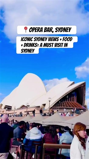 Opera House & Harbour Bridge views- add Opera Bar visit to your Sydney Itinerary | My Trip Mate