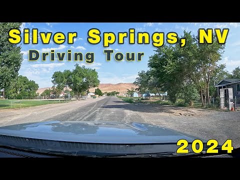 8 Minute Driving Tour of Silver Springs Nevada | Explore Rural Nevada | Where To Live In Nevada