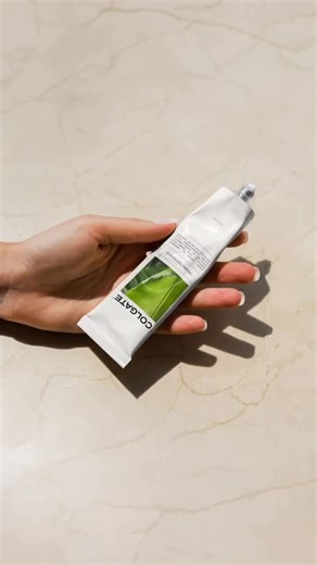 Arina | The Voy Design on Instagram: "Would you buy it?🌱🦷 Do you like the redesign result? The color palette for “Colgate Organic” would be inspired by the lush beauty of nature. Shades of green dominate the palette, ranging from fresh mint to deep forest hues, evoking feelings of vitality, freshness, and eco-consciousness. The logo for “Colgate Organic” would embody clean, but bold lines and minimalist aesthetics creating a modern yet approachable look, while botanical visuals evoke a connect
