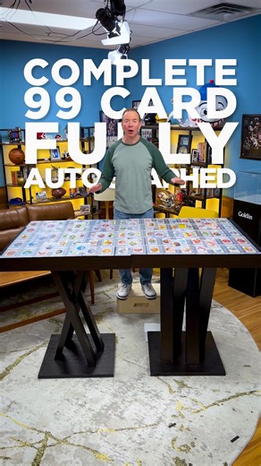 A COMPLETE 99-Card Fully Autographed Set! 🏀✍️ Bid on Basketball History in our Winter Vintage Elite: https://bit.ly/4aNX83L This is the 1969–70 Topps Basketball “Tall Boys” Fully Signed Complete Set — featuring legends like Wilt Chamberlain, Oscar Robertson, Kareem Abdul-Jabbar, and more. The Inscriptions on some of the cards make this set so unique and make it so it can’t be duplicated. | Goldin